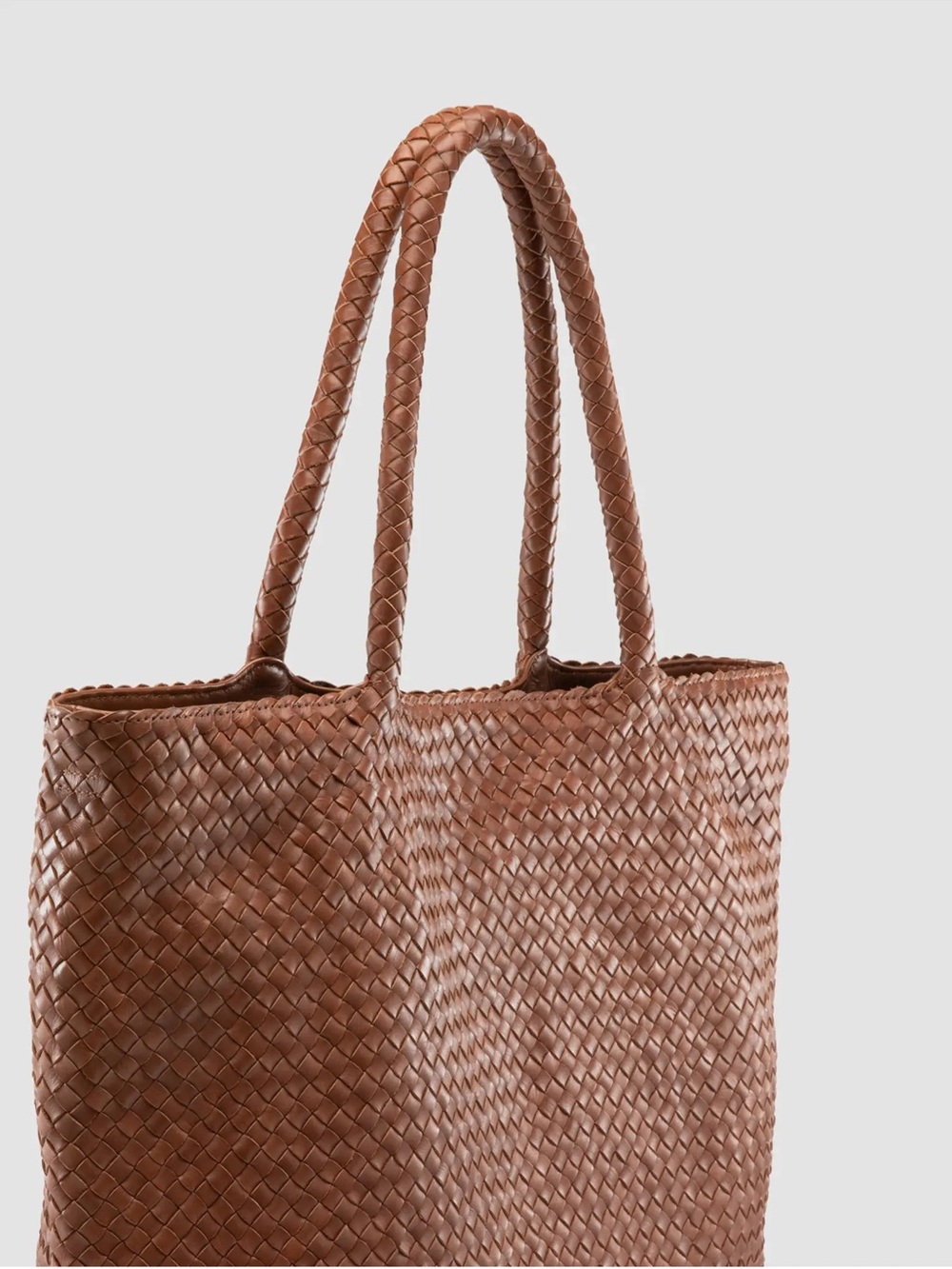 Officine Creative Raquel 002 Tote Bag Light Brown Handbag Purse - Picture 2 of 16